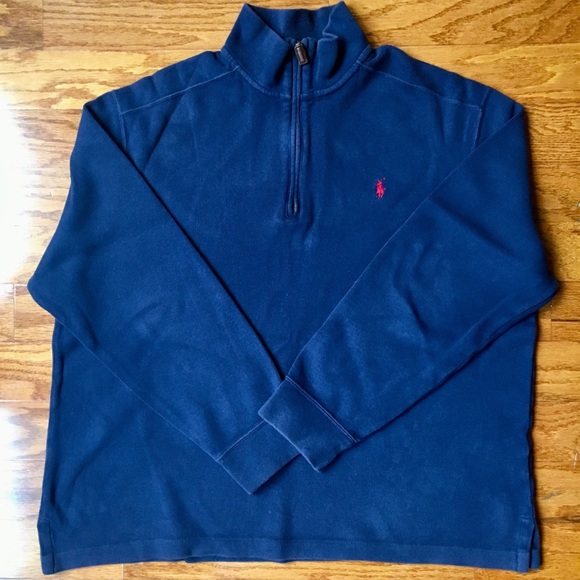 Polo by Ralph Lauren Men’s Navy Large Sweater - Picture 2 of 4